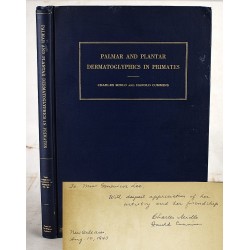 Palmar and Plantar Dermatoglyphics in Primates (The American Anatomical Memoirs No 20)